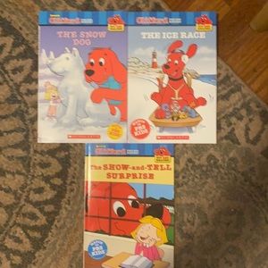 3 Clifford,Big Red Reader,books